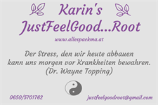 Visitenkarte Karin's JustFeelGood...Root